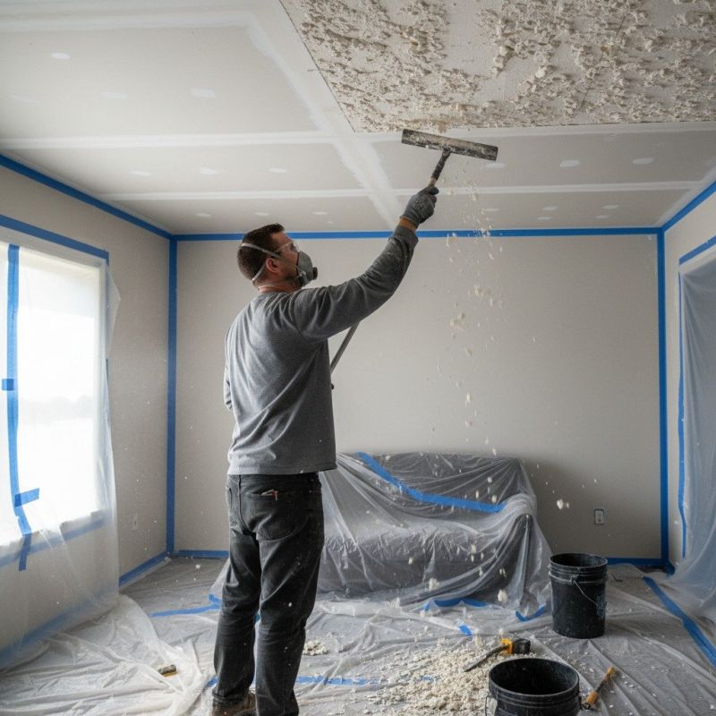 Ceiling Scraping in Georgetown, TX