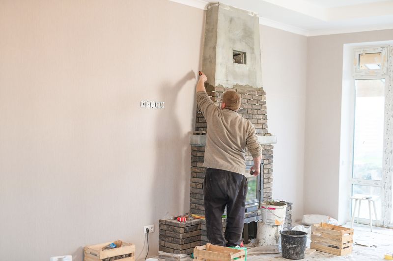Fireplace Plastering