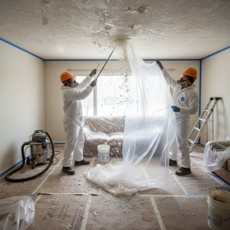 Knockdown Ceiling Removal in Gilbert, AZ