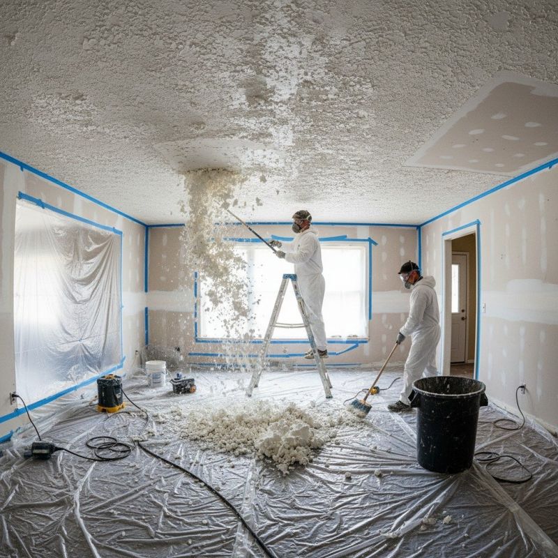 Stipple Ceiling Removal in Kansas City, MO