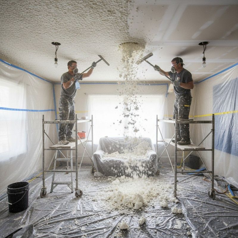Swirl Ceiling Removal in Austin, TX