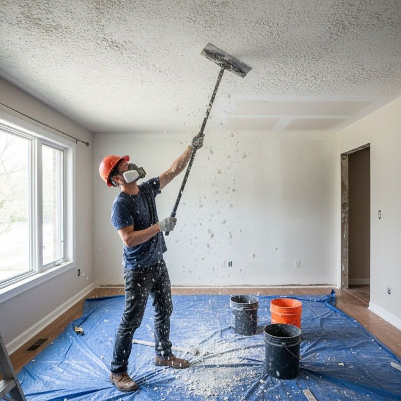 Textured Ceiling Scraping in Killeen, TX